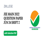 JEE Main 2022 Question Paper with Answer Key PDF Jun 24 Shift 2 ZPYP